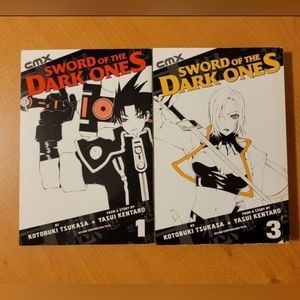 Sword of the Dark Ones - Volume 1 & 3 - Manga
